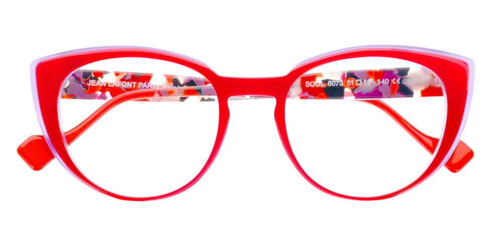 Lafont® SOUL SOUL 6073 51 - Red - 6073 Eyeglasses