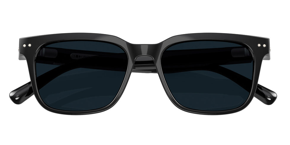 Nuance Audio® 0AW5001 NU 0AW5001 Shiny Black/Clear To Grey 54 - Shiny Black/Clear To Grey Sunglasses