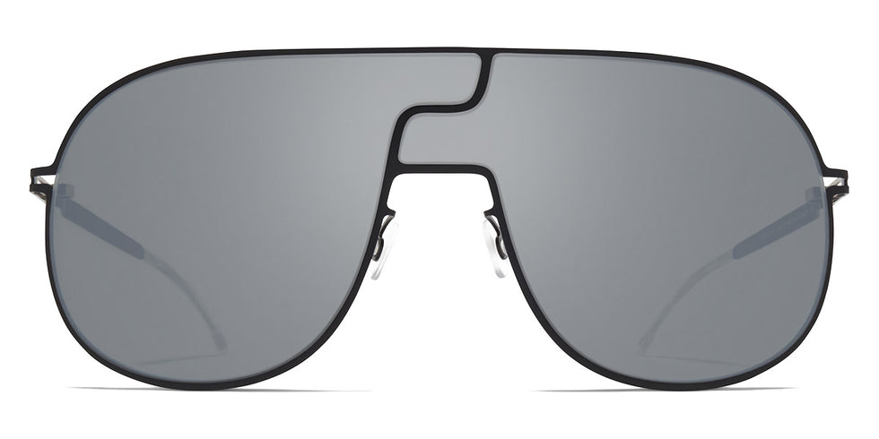 Mykita® STUDIO12.1 MYK STUDIO12.1 Jet Black / Silver Flash 135 - Jet Black / Silver Flash Sunglasses