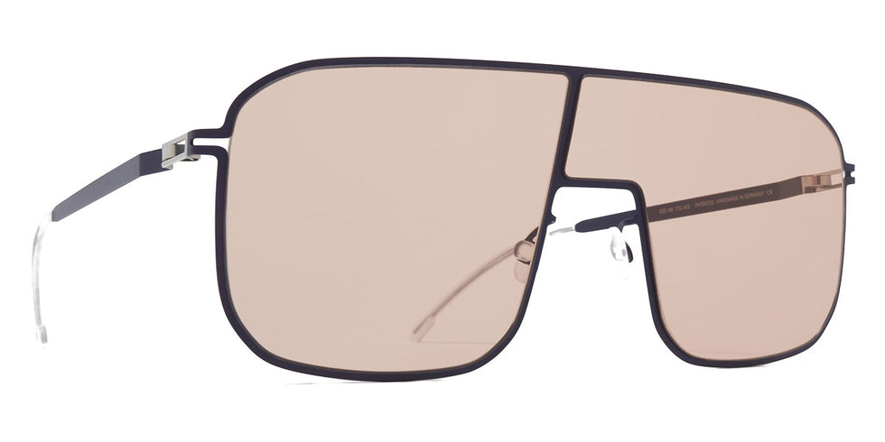 Mykita® STUDIO12.2 MYK STUDIO12.2 Mulberry / Nude Solid 136 - Mulberry / Nude Solid Sunglasses