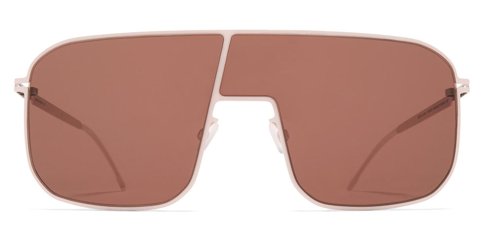 Mykita® STUDIO12.2 MYK STUDIO12.2 Aurore / Rosewood Brown Shield 136 - Aurore / Rosewood Brown Shield Sunglasses
