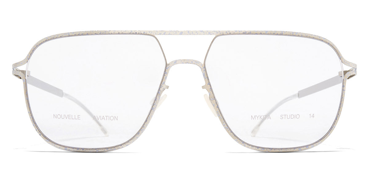 Mykita® STUDIO14.1 MYK STUDIO14.1 Silver/Pastel Grey Terrazzo 57 - Silver/Pastel Grey Terrazzo Eyeglasses