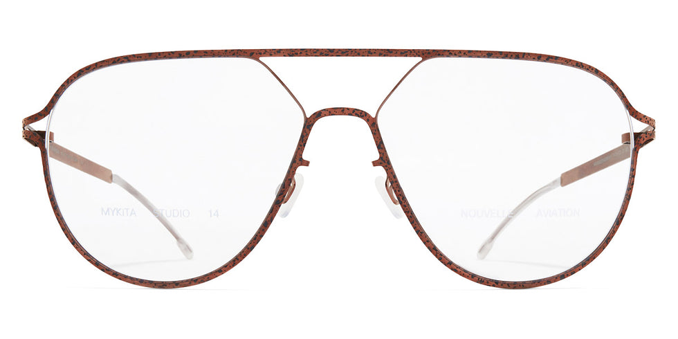 Mykita® STUDIO14.2 MYK STUDIO14.2 Shiny Copper/Indigo Terrazzo 57 - Shiny Copper/Indigo Terrazzo Eyeglasses