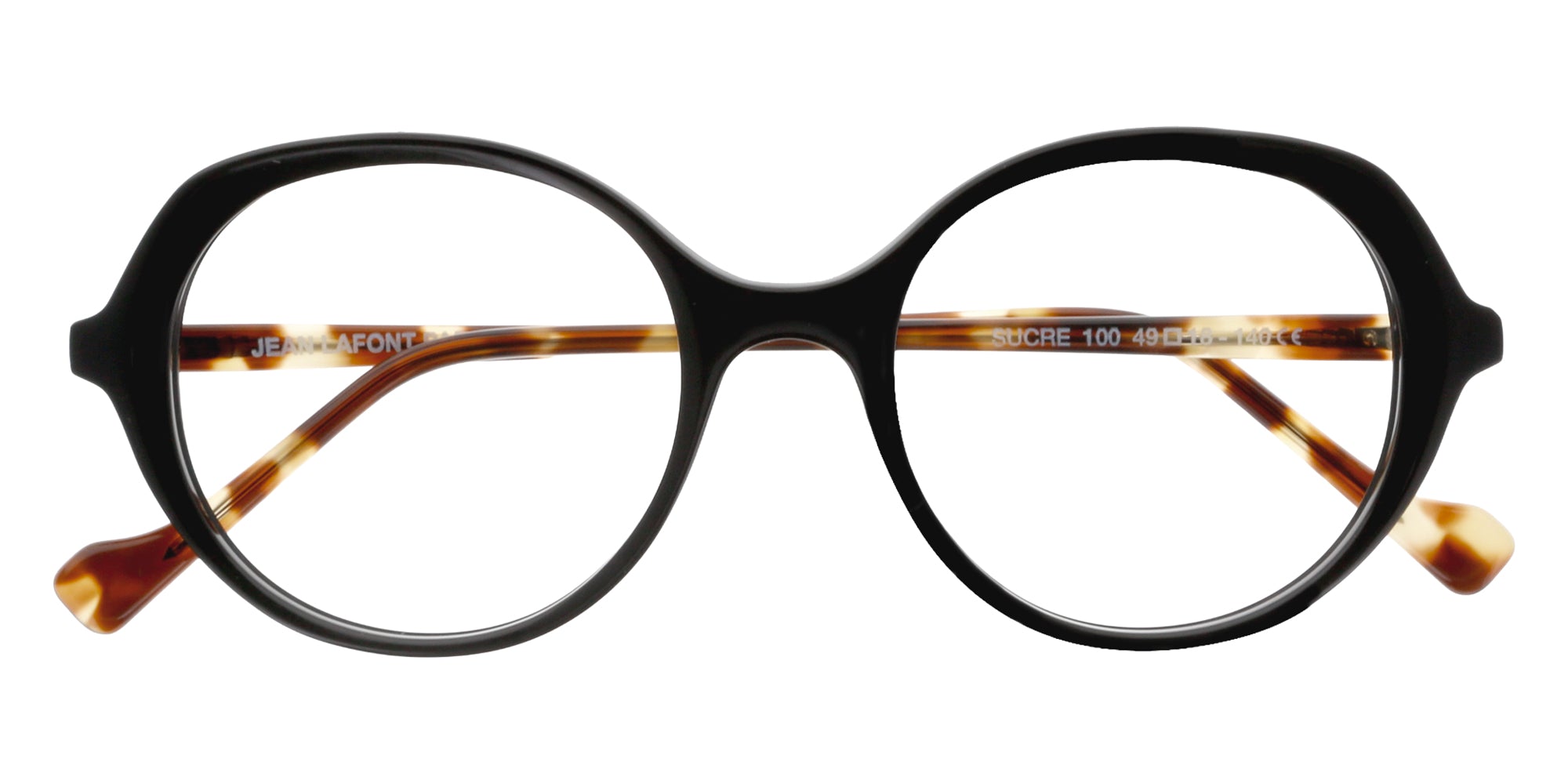 Lafont® SUCRE SUCRE 100 49 - Black - 100 Eyeglasses
