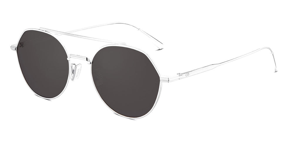 Dior® Diorblacksuit R6U CD DRBLKSUIT R6U F0A0 54 - Shiny Palladium Lenses Smoke Organic F0A0 Sunglasses