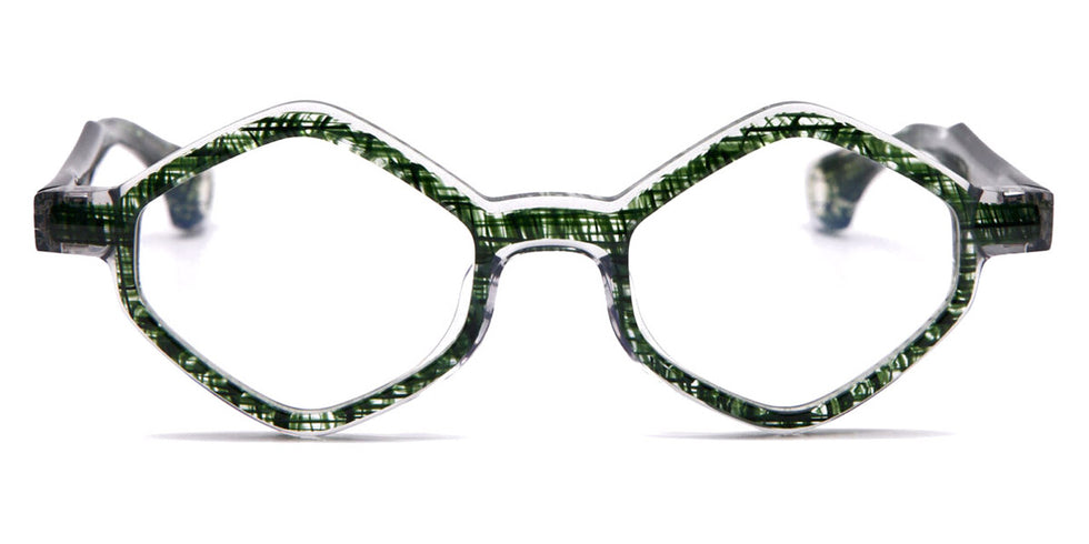 Blake Kuwahara® THORNE BLK THORNE GREEN WEAVE 48 - GREEN WEAVE Eyeglasses