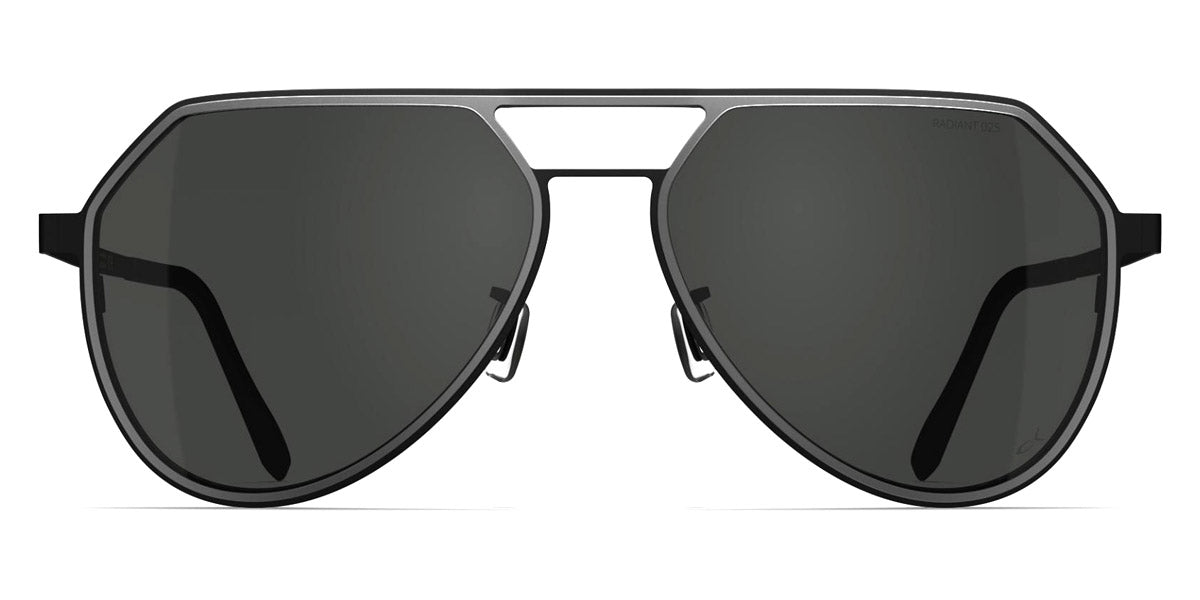 Blackfin® THUNDER BAY BLF Thunder Bay Sun 1462 58 - Blackfin Black/Satin Silver Sunglasses