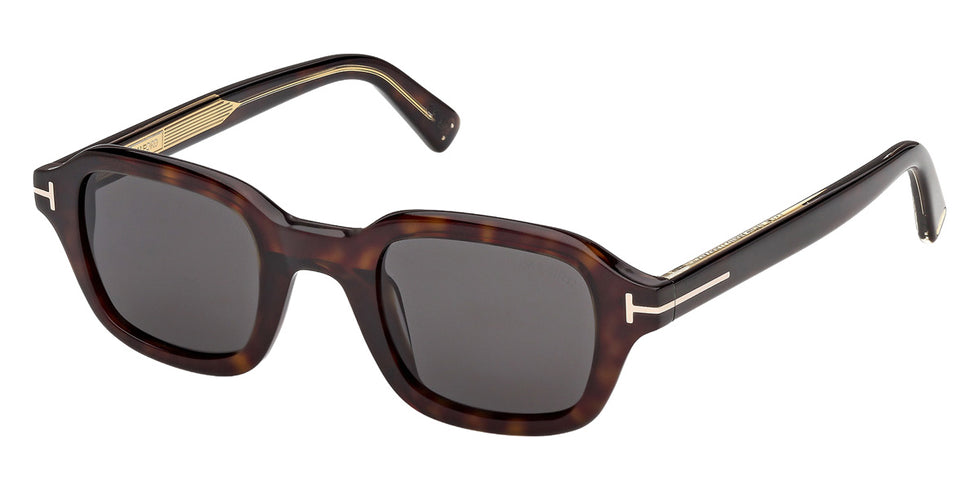 Tom Ford® TI0021 Sunglasses TI0021 52A 46 - 52A - Dark Havana/Dark Havana