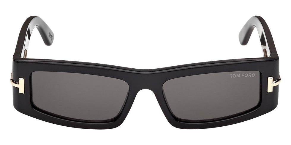 Tom Ford® TI0026 Sunglasses TI0026 01A 54 - 01A - Shiny Black/Shiny Black