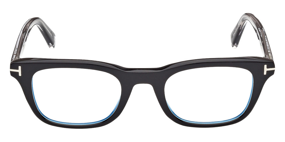 Tom Ford® TI5011-B Eyeglasses TI5011-B 005 50 - 005 - Shiny Black/Shiny Black
