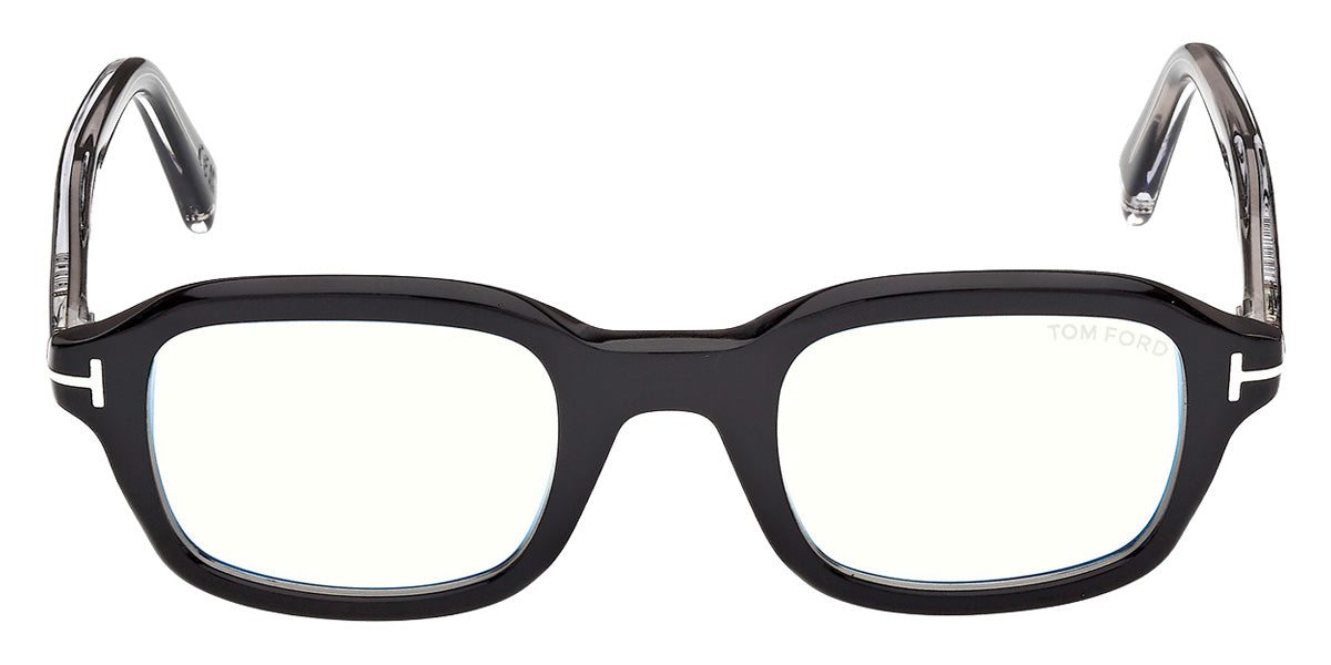 Tom Ford® TI5013-B Eyeglasses TI5013-B 005 47 - 005 - Shiny Black/Shiny Black