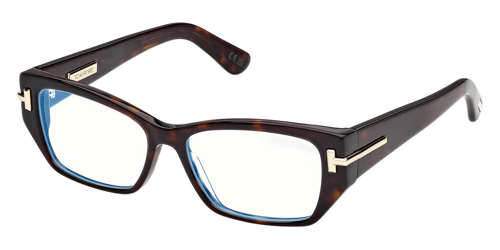 Tom Ford® TI5014-B Eyeglasses TI5014-B 052 54 - 052 - Dark Havana/Dark Havana