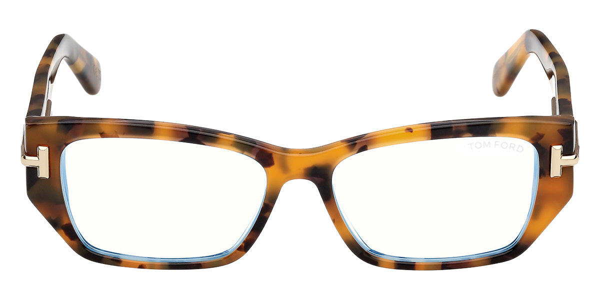 Tom Ford® TI5014-B Eyeglasses TI5014-B 055 54 - 055 - Coloured Havana/Coloured Havana