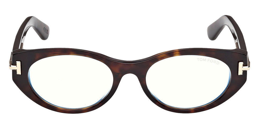 Tom Ford® TI5015-B Eyeglasses TI5015-B 052 53 - 052 - Dark Havana/Dark Havana