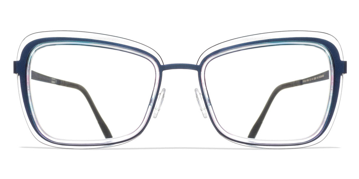 Blackfin® TORTUGA BLF TORTUGA 1143 52 - Blue/Streaked Blue-Pink Acetate Eyeglasses
