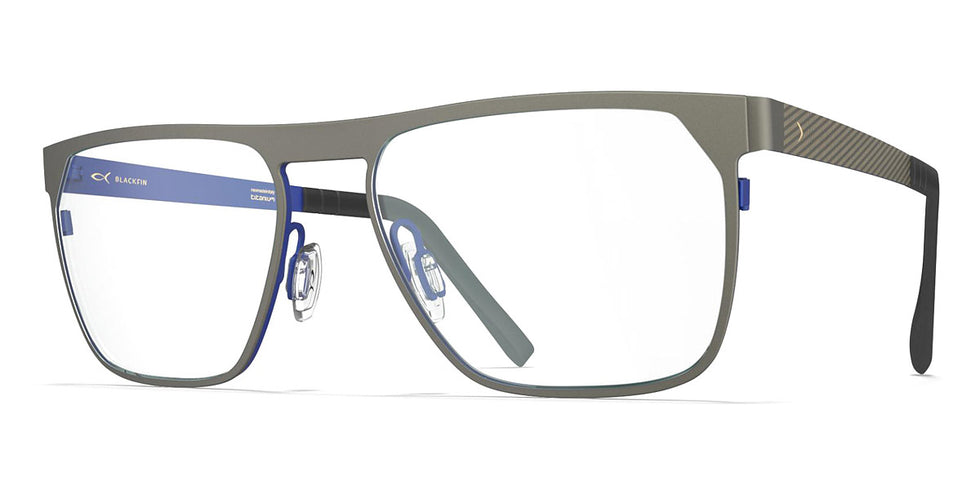 Blackfin® TRENTON BLF TRENTON 956 55 - Gunmetal Grey/Olympic Blue Eyeglasses