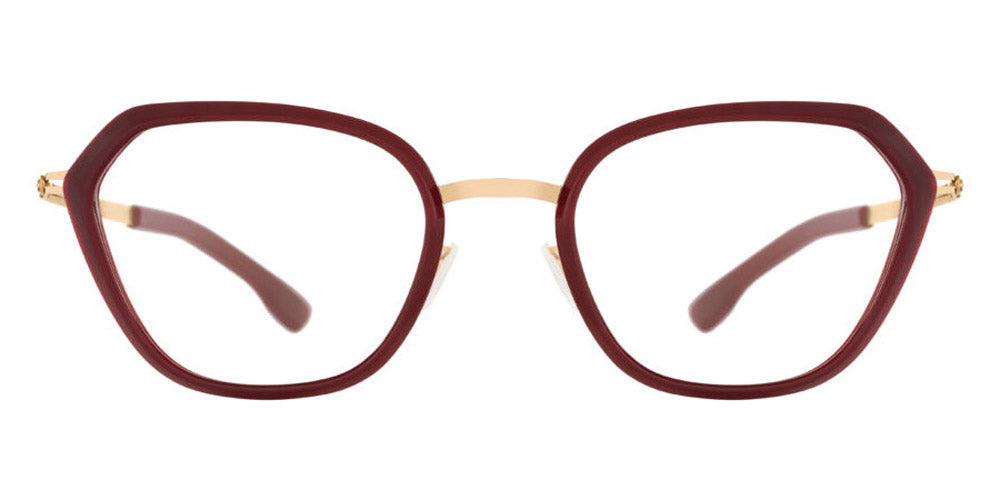 Ic! Berlin® Vayu ICB Vayu IC5090 028 51 - Rose-Gold-Burgundy Eyeglasses