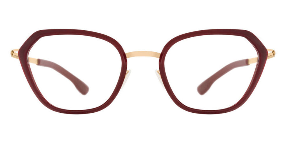 Ic! Berlin® Vayu ICB Vayu IC5090 028 51 - Rose-Gold-Burgundy Eyeglasses