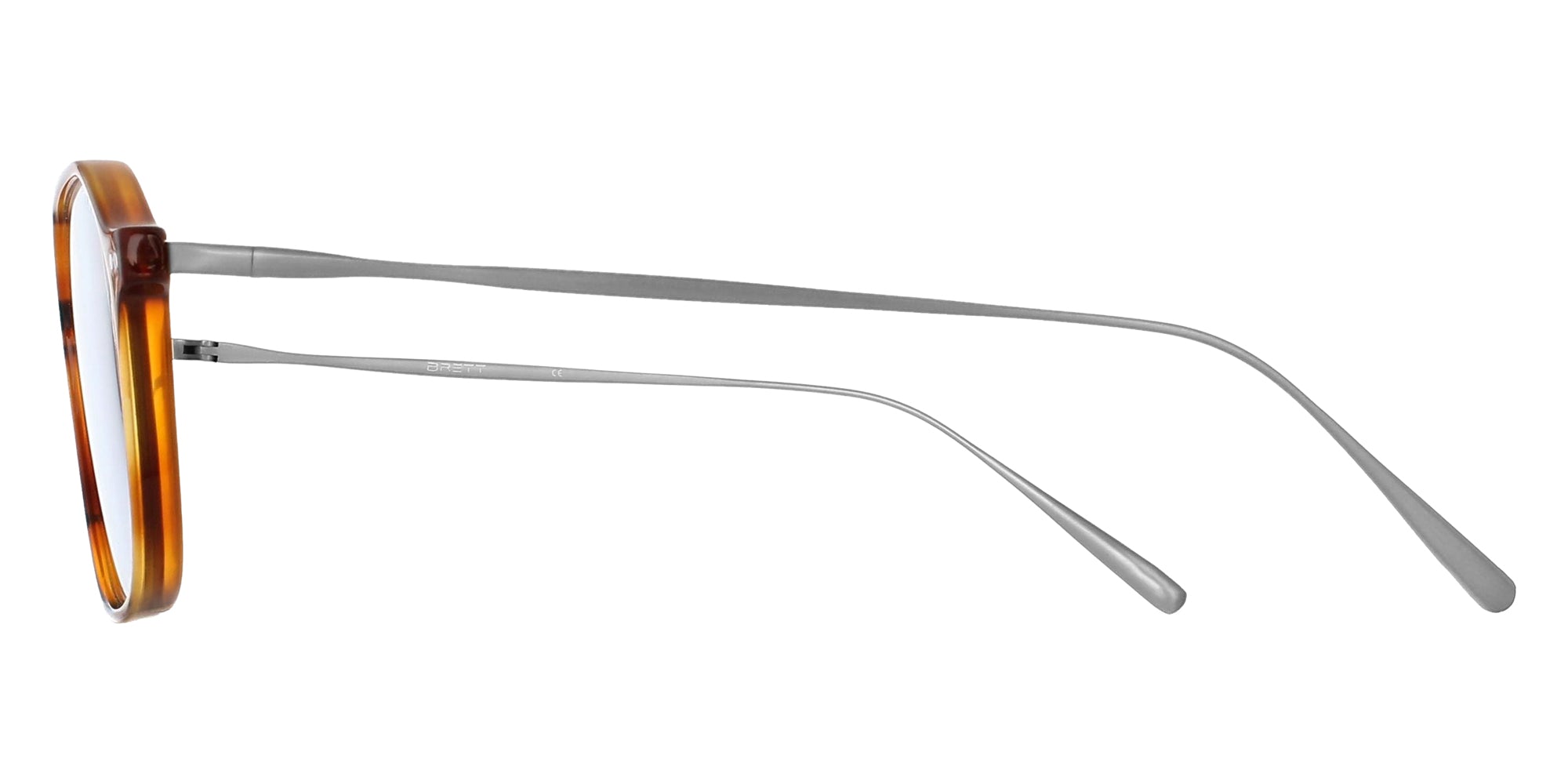 Brett® VIC SUN BRTT VIC SUN-C09-ST 53 - Honey Tortoise / Silver - C09