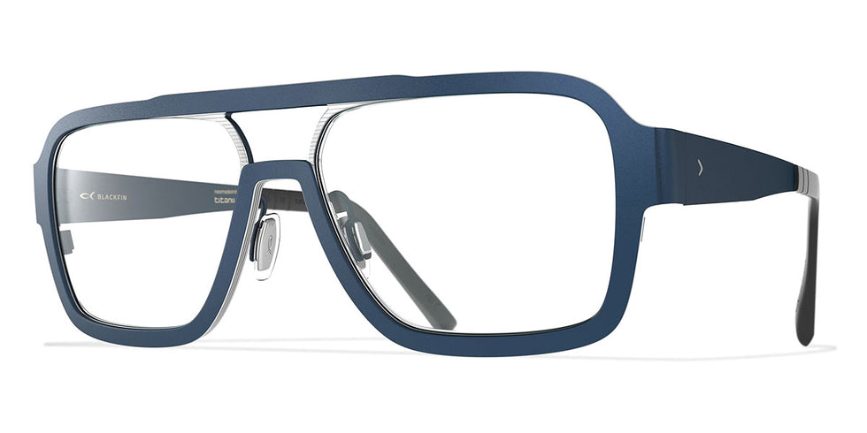 Blackfin® WANDERLUST BLF WANDERLUST 1559 56 - Blue Navy/Silver Eyeglasses