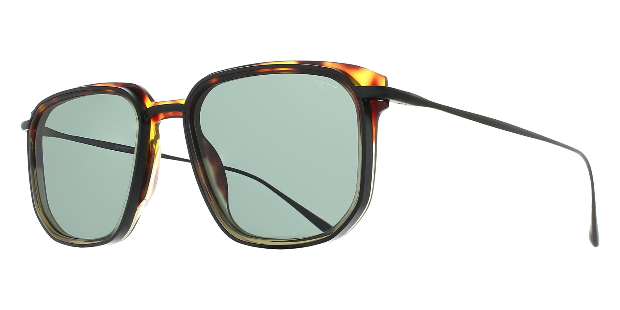 Brett® WAYNE SUN BRTT WAYNE SUN-C13-ST 54 - Khaki Degraded Tortoise / Black - C13