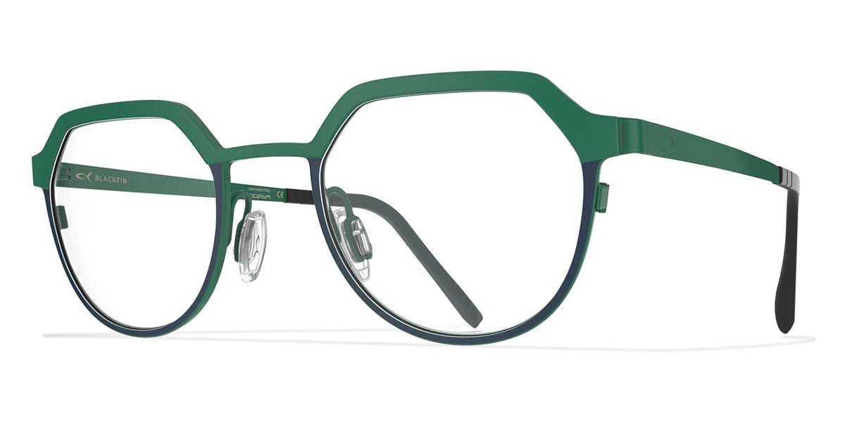 Blackfin® WELLS BLF WELLS 1439 46 - Green/Blue Eyeglasses