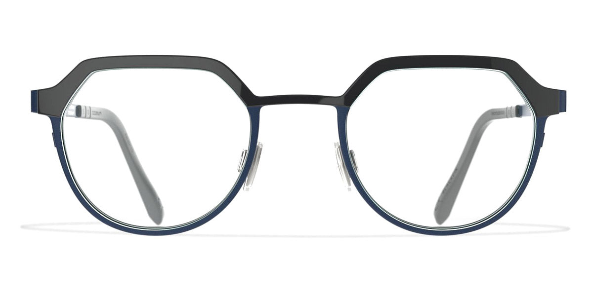 Blackfin® WELLS BLF WELLS 1492 46 - Black Gold/Blue Navy Eyeglasses
