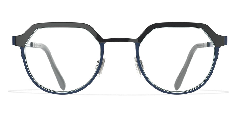 Blackfin® WELLS BLF WELLS 1492 46 - Black Gold/Blue Navy Eyeglasses