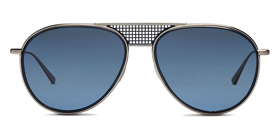 SALT.® X RADFORD RS-600 SAL X RADFORD RS-600 ASI 59 - Antique Silver/Indigo Blue/Polarized Denim CR-39 Lens Sunglasses