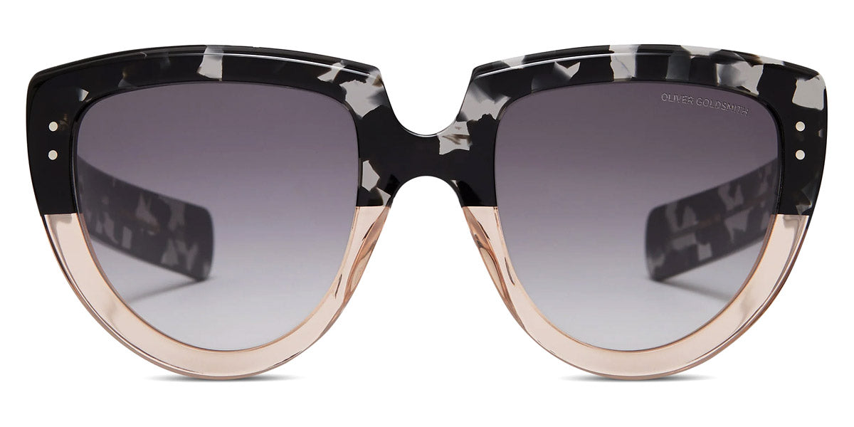 Oliver Goldsmith® Y-NOT OG Y-NOT Black Tortoise Pink Champagne 55 - Black Tortoise Pink Champagne Sunglasses