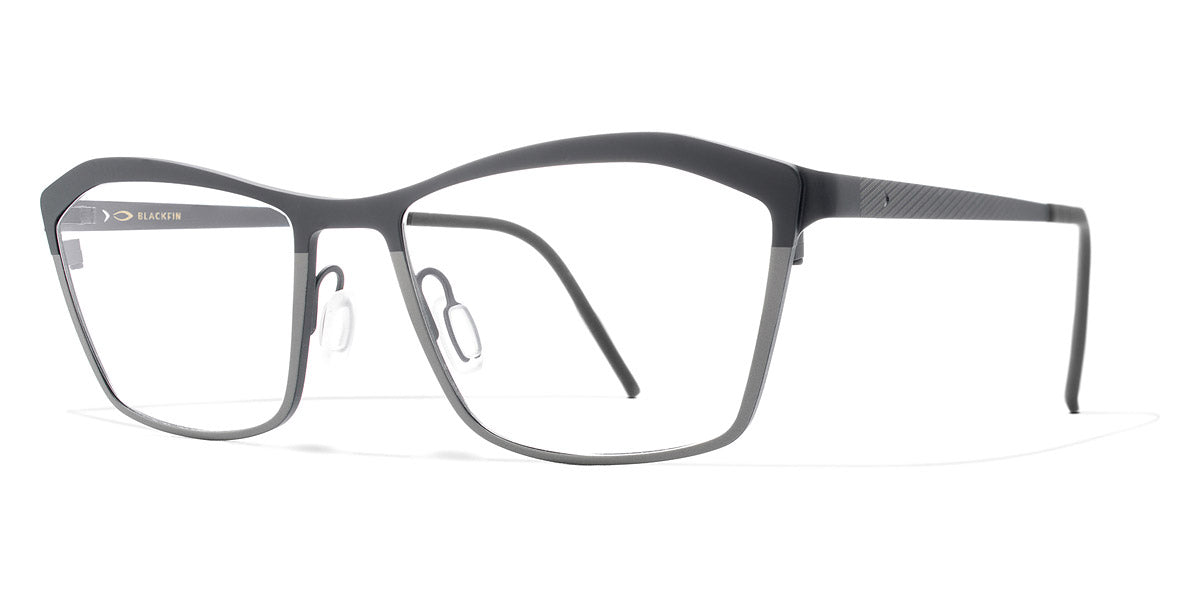 Blackfin® YARMOUTH BLF YARMOUTH 767 53 - Dark Blue/Titanium Eyeglasses