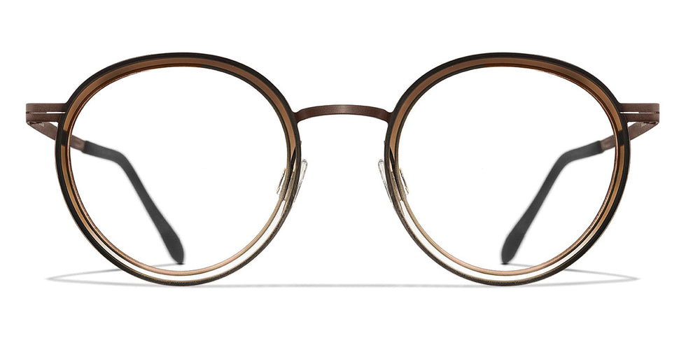 Blackfin® YATES BLF YATES 1417 46 - Brushed Brown/Gradient Brown Eyeglasses