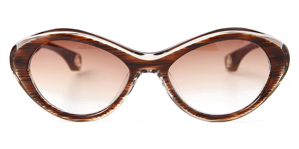 Blake Kuwahara® ZAHA SUN BLK ZAHA SUN CHESTNUT 53 - CHESTNUT Sunglasses