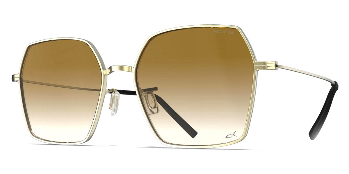 Blackfin® ZUMA BLF Zuma Sun 1778 54 - Satin Gold Sunglasses