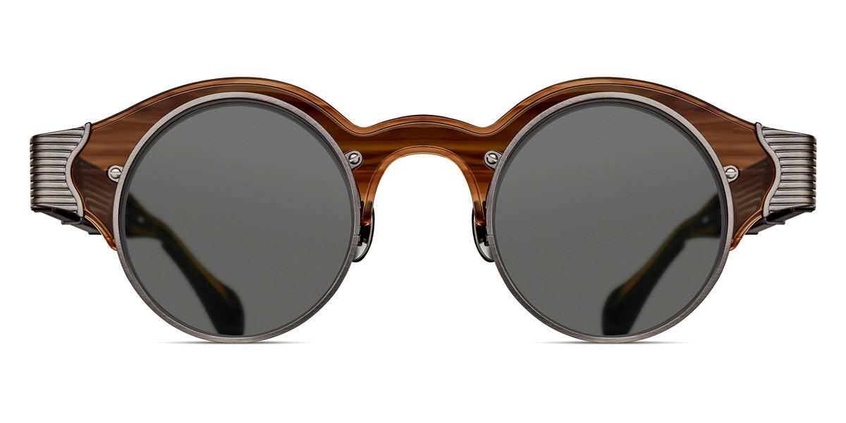 Matsuda® 10605H MTD 10605H Antique Silver/Grey 43 - Antique Silver / Grey Sunglasses