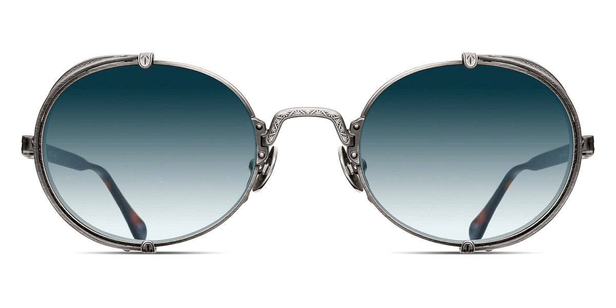 Matsuda® 10610H MTD 10610H Antique Silver/Blue Gradient 51 - Antique Silver / Blue Gradient Sunglasses