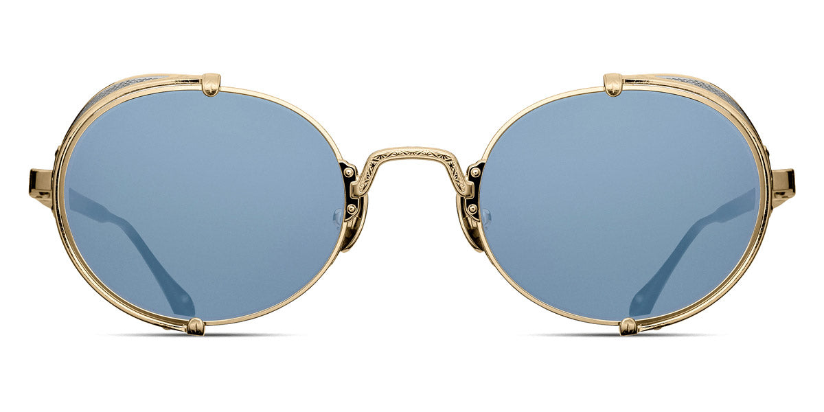 Matsuda® 10610H MTD 10610H Brushed Gold/Cobalt Blue 51 - Brushed Gold / Cobalt Blue Sunglasses