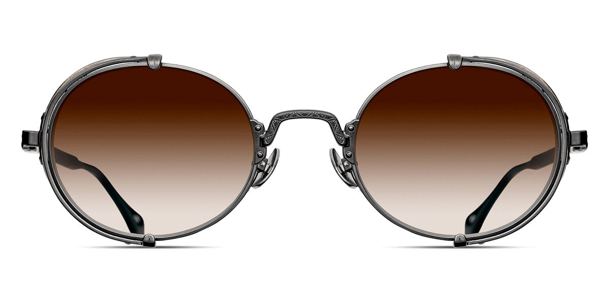 Matsuda® 10610H MTD 10610H Matte Black/Brown Gradient 51 - Matte Black / Brown Gradient Sunglasses