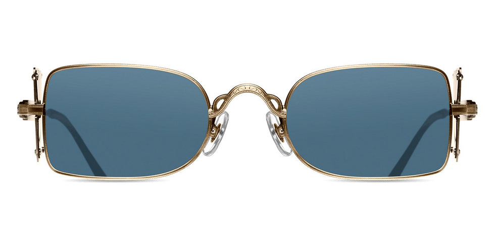 Matsuda® 10611H MTD 10611H Brushed Gold/Brushed Silver/Blue Grey 48 - Brushed Gold/Brushed Silver / Blue Grey Sunglasses