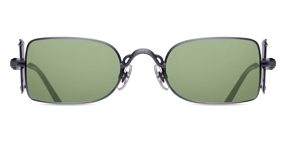 Matsuda® 10611H MTD 10611H Matte Black/Brushed Gold/Sage Green 48 - Matte Black/Brushed Gold / Sage Green Sunglasses