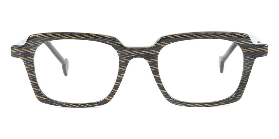 L.A.Eyeworks® BLAKEY LA BLAKEY 933 44 - Gold Silver Hatchet Eyeglasses