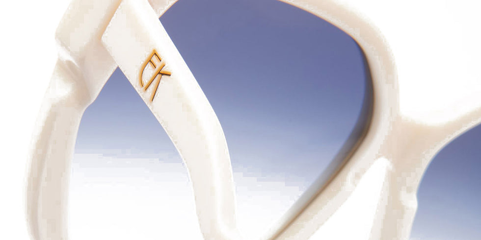 Emmanuelle Khanh® EK 11820N EK 11820N JULIETTE 60 - JULIETTE - Egg Shell Sunglasses