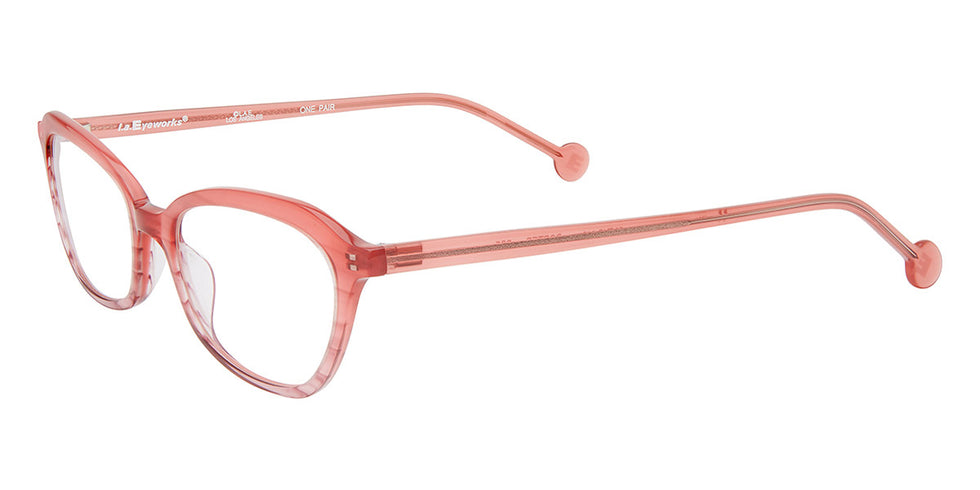 L.A.Eyeworks® PORTER LA PORTER 925 50 - Violet Rose Split Eyeglasses