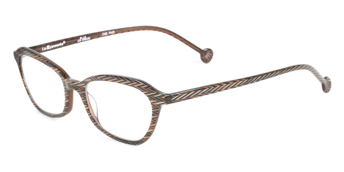 L.A.Eyeworks® PORTER LA PORTER 935 50 - Gold Hatchet Eyeglasses