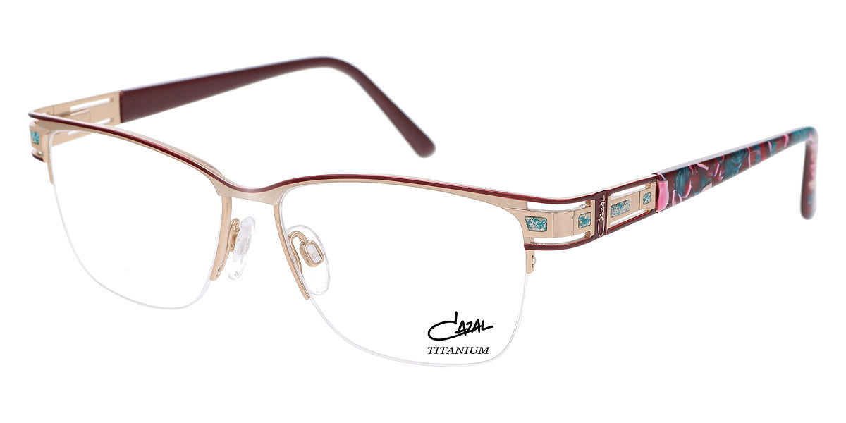 Cazal® 1262 CAZ 1262 002 52 - 002 Bordeaux-Mint Eyeglasses