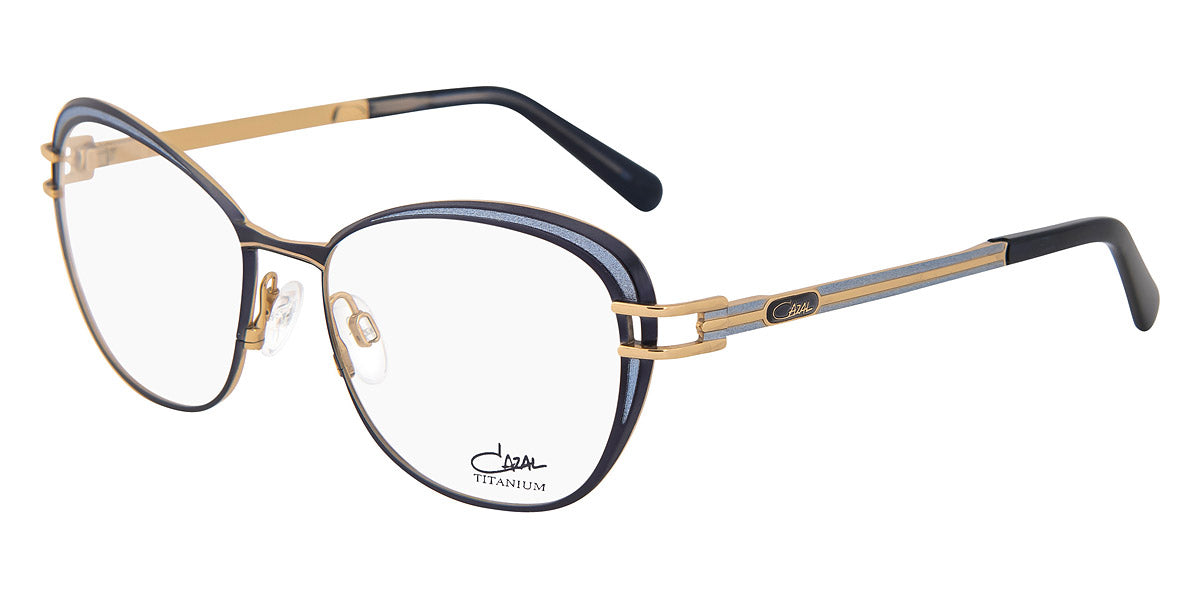 Cazal® 1272 CAZ 1272 001 54 - 001 Navy Blue-Gold Eyeglasses