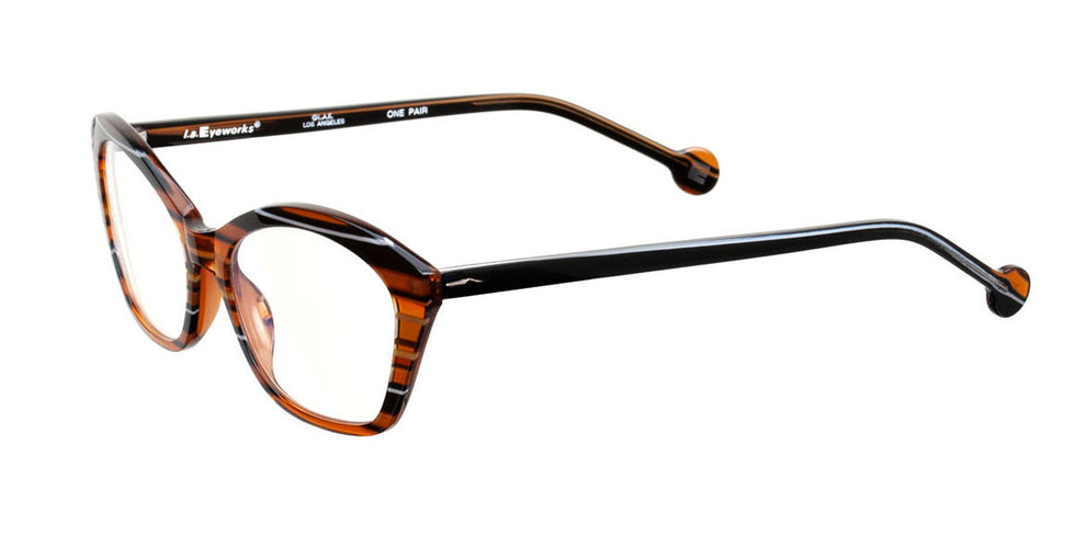L.A.Eyeworks® PANCAKE LA PANCAKE 937 51 - Abyssinian Eyeglasses