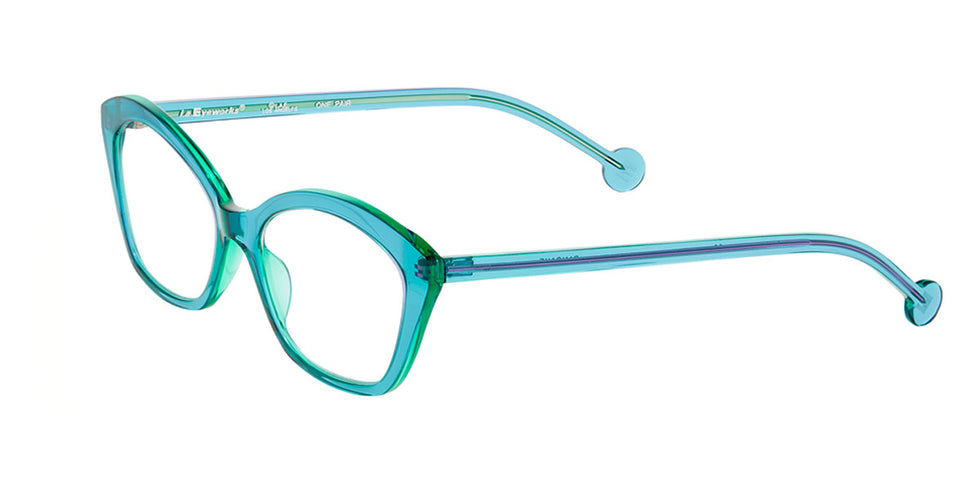 L.A.Eyeworks® PANCAKE LA PANCAKE 986 51 - Sea Water Eyeglasses