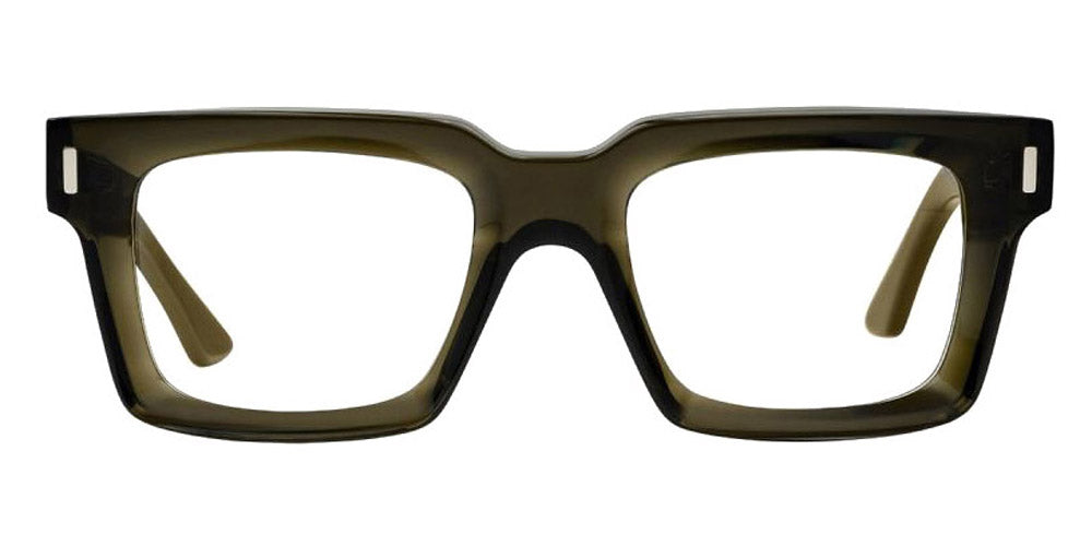 Cutler and Gross® 1386 CG OP 1386 OLIVE GREEN 52 - Olive Green Eyeglasses