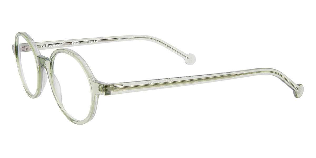 L.A.Eyeworks® BALDWIN LA BALDWIN 998 46 - See Through Sage Eyeglasses